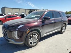 Salvage cars for sale at Wilmer, TX auction: 2024 Hyundai Palisade SEL Premium