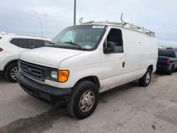 Ford salvage cars for sale: 2007 Ford Econoline E250 Van