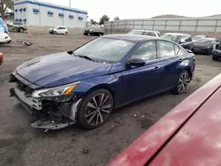 Salvage cars for sale at Albuquerque, NM auction: 2021 Nissan Altima SR