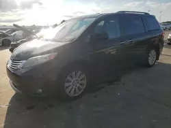 Salvage cars for sale at Riverview, FL auction: 2011 Toyota Sienna XLE