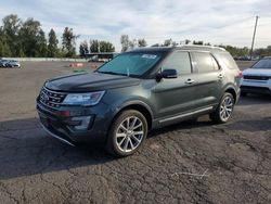 Ford salvage cars for sale: 2016 Ford Explorer Limited