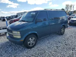 Chevrolet salvage cars for sale: 2003 Chevrolet Astro