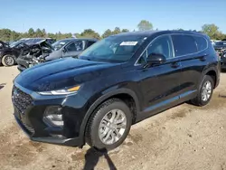 Salvage cars for sale at Elgin, IL auction: 2019 Hyundai Santa FE SEL