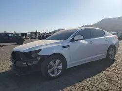 Salvage cars for sale at Colton, CA auction: 2015 KIA Optima LX