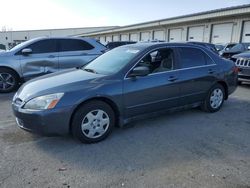 Salvage cars for sale at Louisville, KY auction: 2005 Honda Accord LX