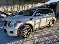 Salvage cars for sale at Rogersville, MO auction: 2019 Nissan Armada SV