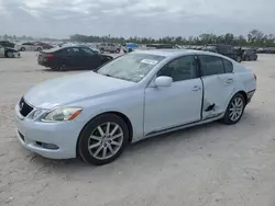 Salvage cars for sale at Houston, TX auction: 2006 Lexus GS 300