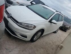 Salvage cars for sale from Copart Arcadia, FL: 2019 Volkswagen Golf Sportwagen S