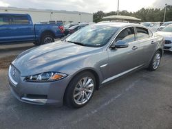 Salvage cars for sale at Riverview, FL auction: 2015 Jaguar XF 2.0T Premium