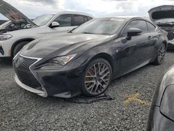 Carros dañados por inundaciones a la venta en subasta: 2017 Lexus RC 350