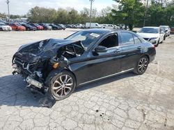 Salvage cars for sale at Lexington, KY auction: 2017 Mercedes-Benz C300