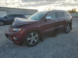 Jeep salvage cars for sale: 2016 Jeep Grand Cherokee Overland