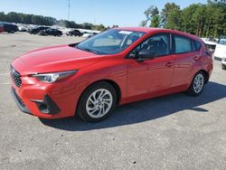 Salvage cars for sale at Dunn, NC auction: 2024 Subaru Impreza