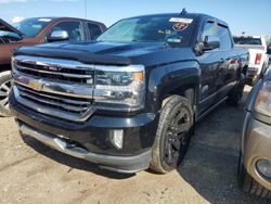 Chevrolet salvage cars for sale: 2017 Chevrolet Silverado K1500 High Country