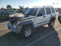 Salvage cars for sale at Van Nuys, CA auction: 2005 Jeep Liberty Sport