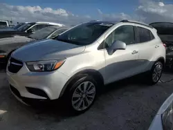 Buick Encore salvage cars for sale: 2020 Buick Encore Preferred