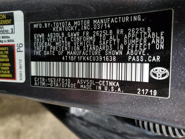 2014 Toyota Camry L