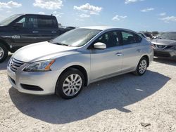 Flood-damaged cars for sale at auction: 2015 Nissan Sentra S