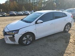 Carros salvage a la venta en subasta: 2017 Hyundai Ioniq Blue