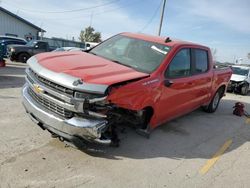 Salvage cars for sale at Pekin, IL auction: 2019 Chevrolet Silverado K1500 LT