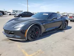 Chevrolet salvage cars for sale: 2019 Chevrolet Corvette Z06 2LZ