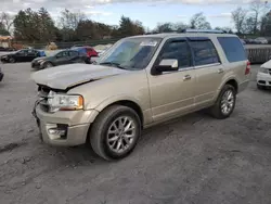 Salvage cars for sale at Madisonville, TN auction: 2017 Ford Expedition Limited