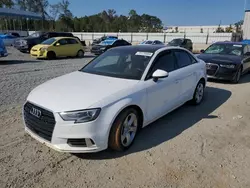 Salvage cars for sale at Spartanburg, SC auction: 2017 Audi A3 Premium