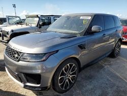 Salvage cars for sale at Riverview, FL auction: 2021 Land Rover Range Rover Sport HSE Silver Edition