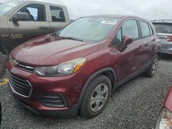 Chevrolet Trax ls salvage cars for sale: 2017 Chevrolet Trax LS