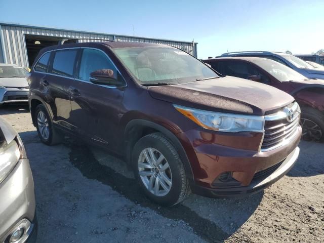 2016 Toyota Highlander LE