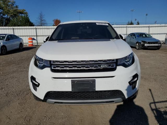 2018 Land Rover Discovery Sport HSE