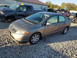 Honda salvage cars for sale: 2007 Honda Civic LX