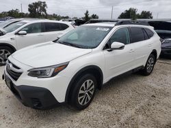 Salvage cars for sale from Copart Arcadia, FL: 2021 Subaru Outback Premium