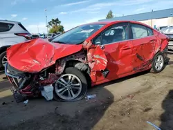 2018 Chevrolet Cruze LT en venta en Woodhaven, MI