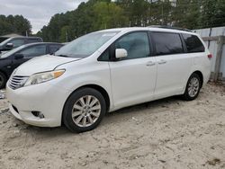 Toyota salvage cars for sale: 2013 Toyota Sienna XLE