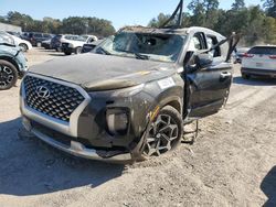 Carros salvage sin ofertas aún a la venta en subasta: 2021 Hyundai Palisade Calligraphy