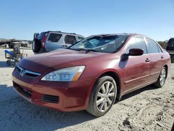 Honda Accord ex Vehiculos salvage en venta: 2007 Honda Accord EX