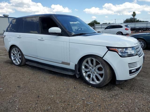 2016 Land Rover Range Rover Supercharged