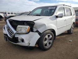 Salvage cars for sale at Brighton, CO auction: 2014 Honda Pilot EXL