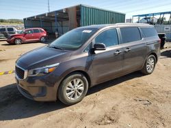 KIA Vehiculos salvage en venta: 2015 KIA Sedona LX