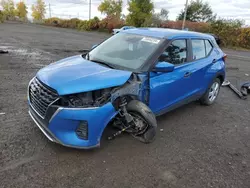 Salvage cars for sale at Montreal Est, QC auction: 2021 Nissan Kicks S