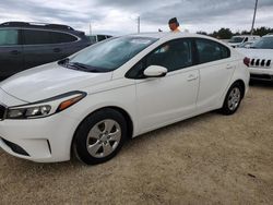 Salvage cars for sale at Arcadia, FL auction: 2017 KIA Forte LX