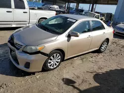 Toyota Vehiculos salvage en venta: 2013 Toyota Corolla Base