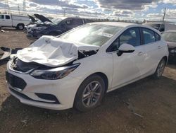 Salvage cars for sale at Elgin, IL auction: 2018 Chevrolet Cruze LT