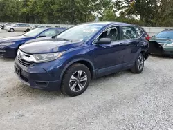 Salvage cars for sale at North Billerica, MA auction: 2019 Honda CR-V LX