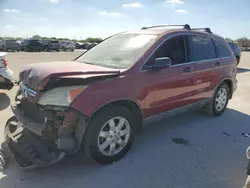 Salvage cars for sale at San Antonio, TX auction: 2008 Honda CR-V EX