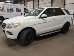 Mercedes-Benz salvage cars for sale: 2013 Mercedes-Benz ML 350 Bluetec