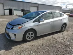 Salvage cars for sale at Leroy, NY auction: 2013 Toyota Prius