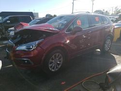 Buick salvage cars for sale: 2017 Buick Envision Essence