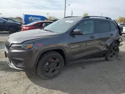 2019 Jeep Cherokee Latitude Plus en venta en Indianapolis, IN